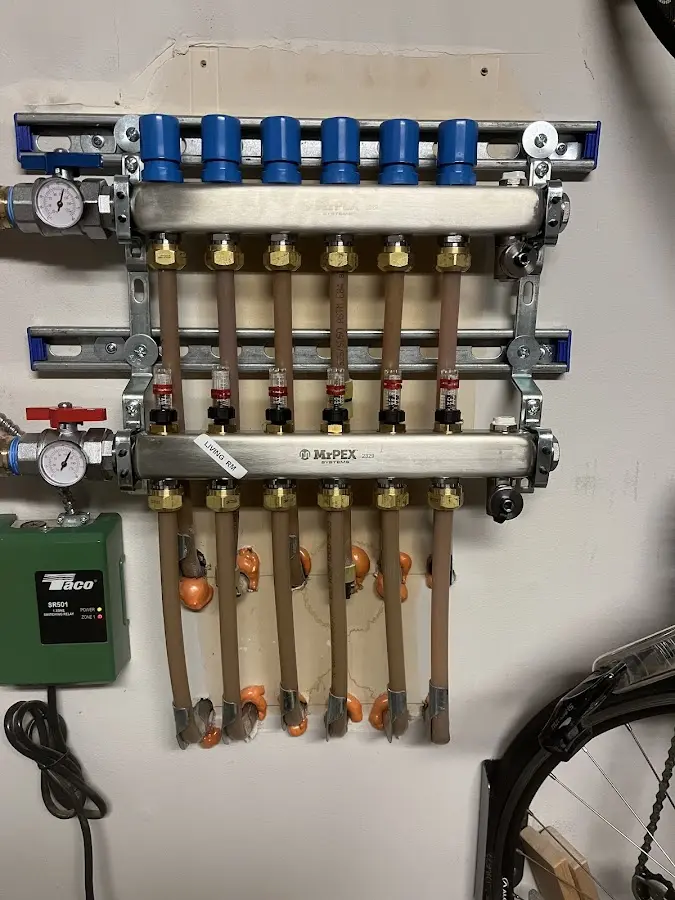 Plumber performing Leak Detection at a residential property in Edinburgh